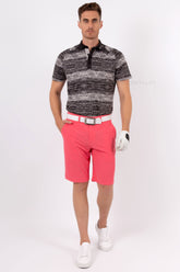 Quần Shorts Golf Nam Arisle Bossman Pixel Coral